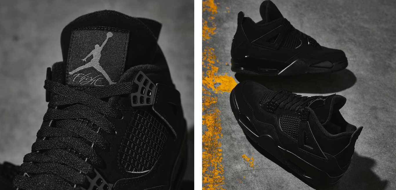 retro black cat jordan 4