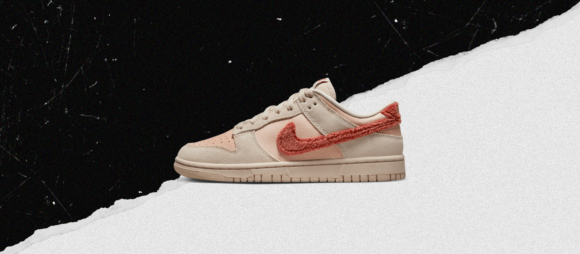 Nike dunk low on sale rosa