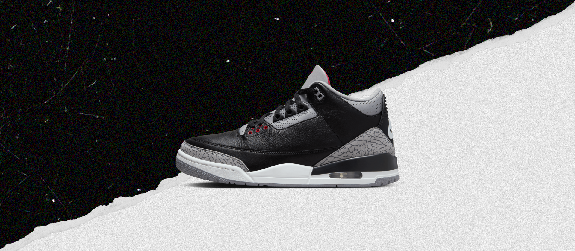 Launching Air Jordan III Retro Black Cement JD Sports Australia